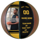Photo and Personalised Basketball Ball for Seniors