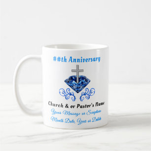Photo and Personalised Church Anniversary Gifts Coffee Mug