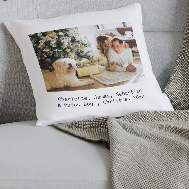 Photo and Text Custom Personalised Cushion (Creator Uploaded)