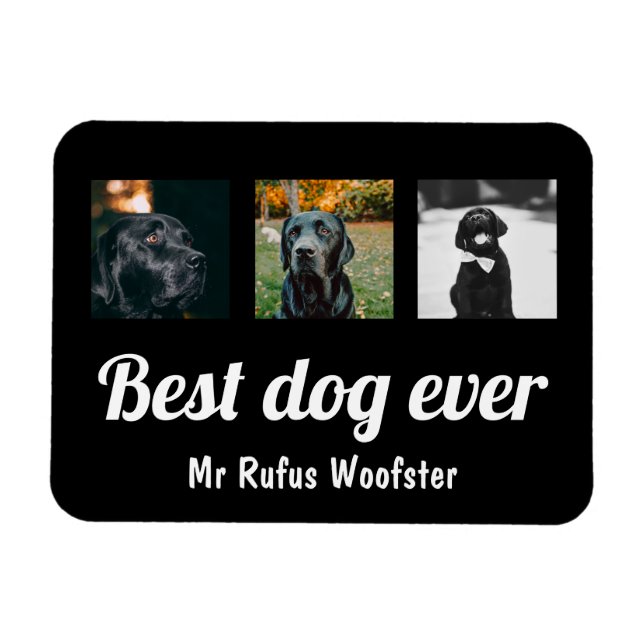 Photo and Text Custom Personalized Magnet (Horizontal)