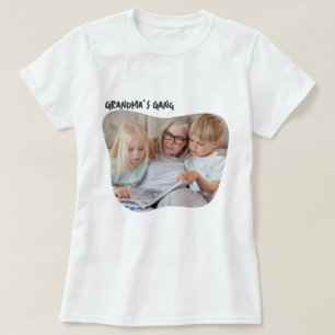 Photo and Text Personalized T-Shirt