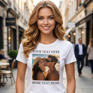 Photo and Text T-Shirt