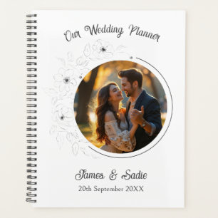 Photo Anemone on Light Lilac Wedding Planner