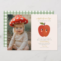 Photo Apple of our eye One Birthday