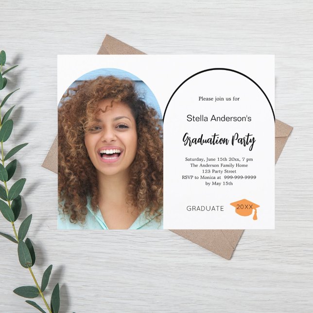 Photo arch graduation party 2025 invitation (Creator Uploaded)