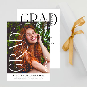 Photo Arch Graduation Party Invite Announcement