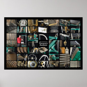 Photo Array: Harmonic Analyzer Poster