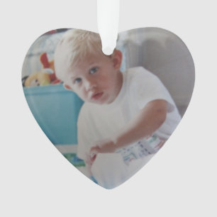 Photo Babies First Christmas  Ceramic Ornament