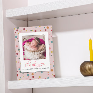 Photo Baby Shower Birth Announcement Thank You