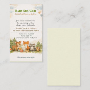 Photo Backdrop Family Gathering Keepsake   Elegant Enclosure Card