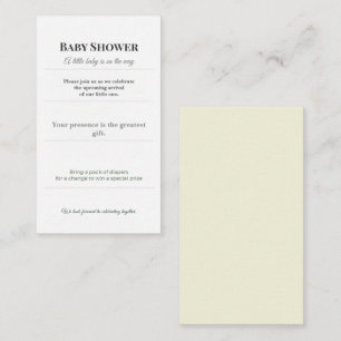Photo Backdrop Family Gathering Keepsake   Elegant Enclosure Card