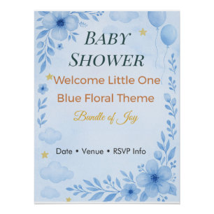 Photo Backdrop Family Gathering Keepsake Elegant Poster
