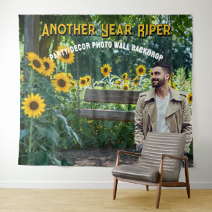 Photo - Backdrop Sunflower Party Decor Tapestry