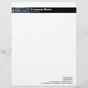 Photo Band v2 - Abstract Glass Letterhead Design