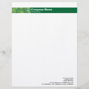 Photo Band v2 - Leaves Letterhead Design