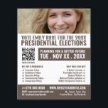 Photo Banner Political Campaigner Advertising Flyer<br><div class="desc">Photo Banner Political Campaigner Advertising Flyer by The Business Card Store.</div>