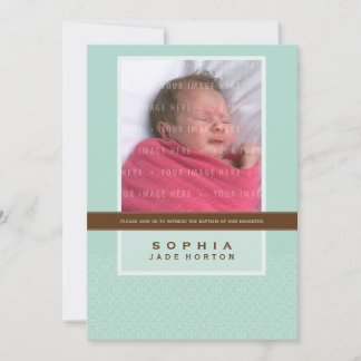 PHOTO BAPTISM INVITE :: sweetly said 5P