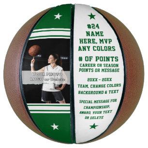 Photo Basketball, Award Basketballs, MVP, Seniors Basketball