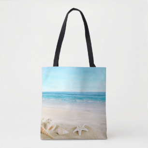 Photo Beach Summer Vacation Tote Bag