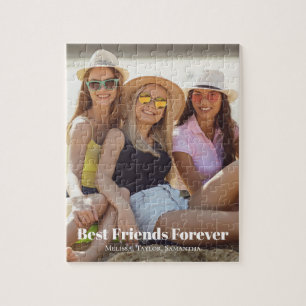 Photo Best Friends Forever Names  Jigsaw Puzzle