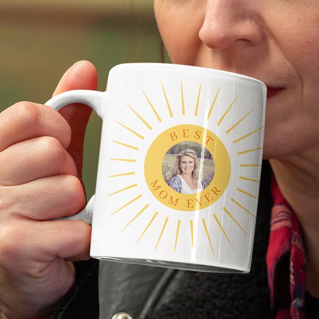 Photo best mum ever love you Mother's Day Coffee Mug (Creator Uploaded)