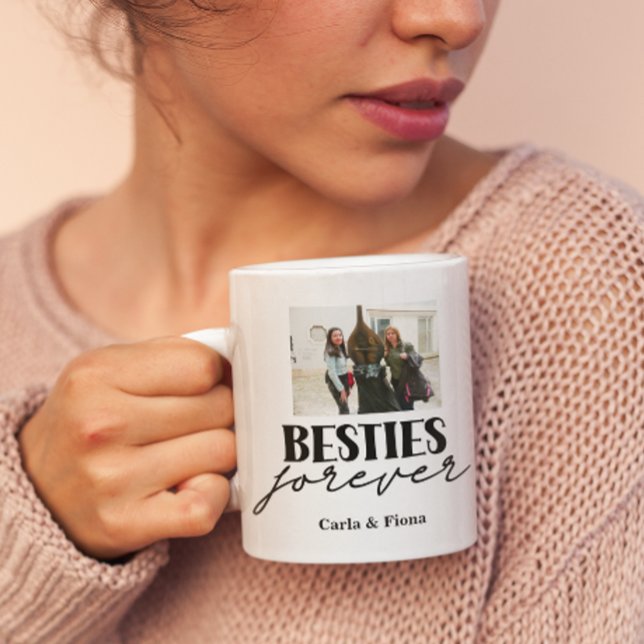 Photo Besties Best Friends  Coffee Mug (Creator Uploaded)