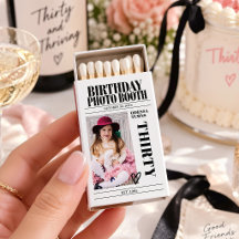 Photo Birthday Newspaper Party Favour Personalised