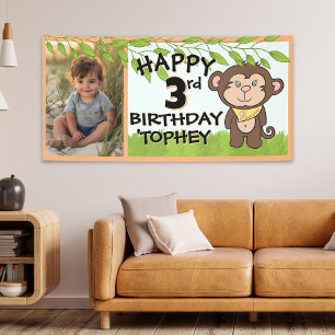 Photo Birthday Party Banner