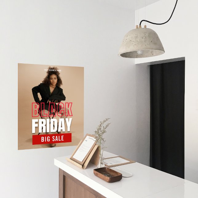 Photo Black Friday Big Sale Product Promo Poster (Photo Black Friday Big Sale Product Promo Poster)