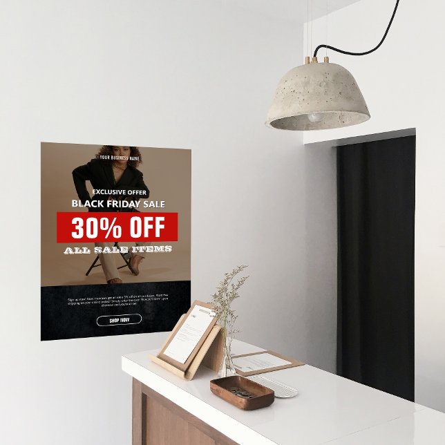 Photo Black Friday Sale Product Promo  Poster (Photo Black Friday Sale Product Promo Poster)