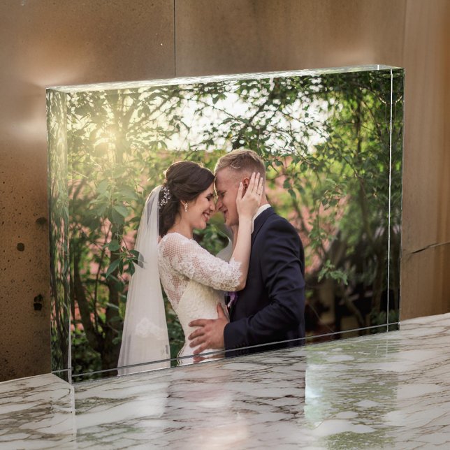 Photo Block Gift, Custom wedding gift, Girlfriend  (custom memory gift, photo gift, custom picture gift, custom wedding gift, custom anniversary gift)