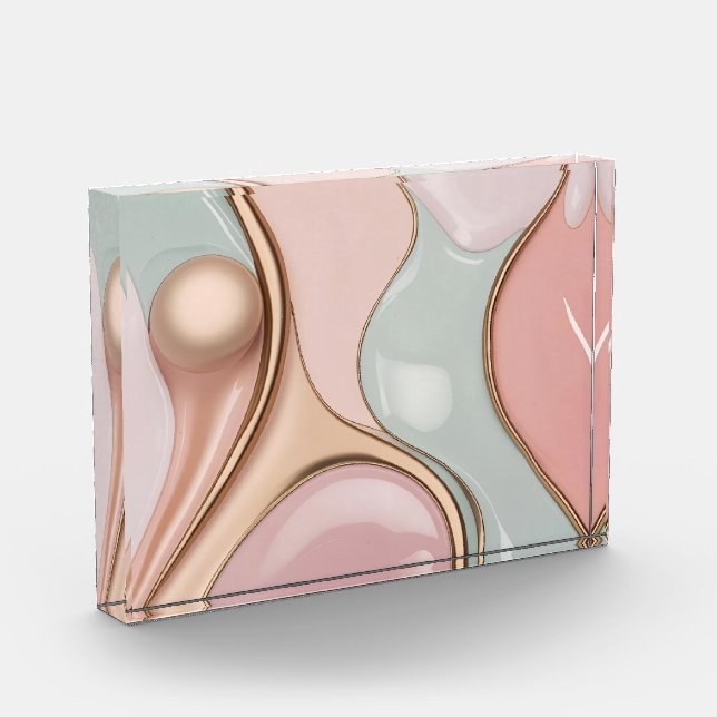 Photo block (horizontal) in stylish graphic (Left)