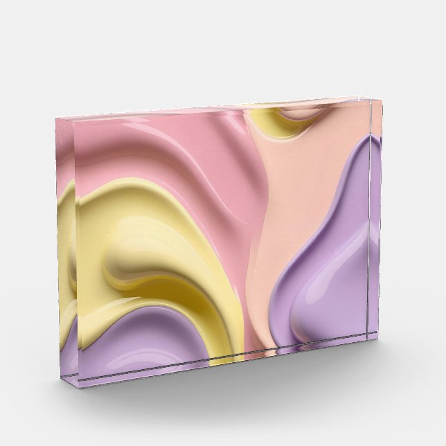 Photo block (horizontal) in stylish graphic (Left)