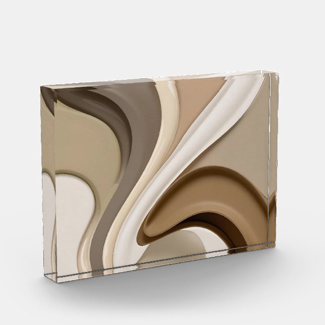 Photo block (horizontal) in stylish graphic (Left)