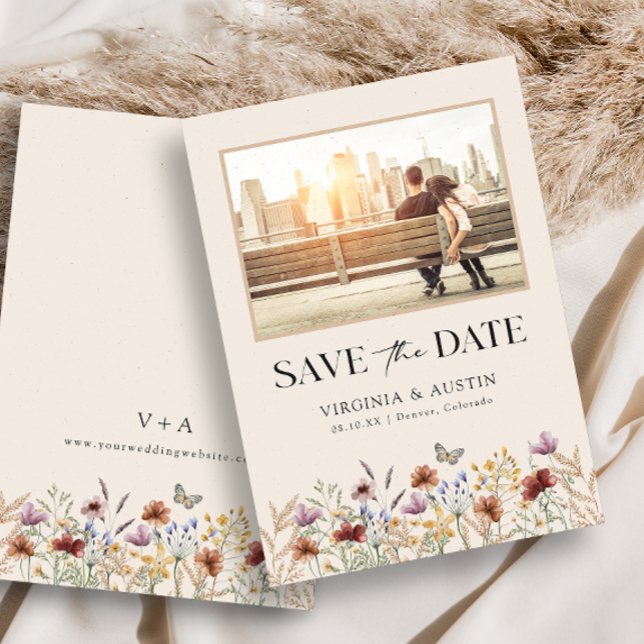 Photo Boho Save The Date (Creator Uploaded)