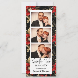Photo Booth Christmas Wedding Save The Date