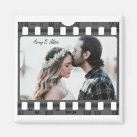 Photo booth film strip personalised photo template
