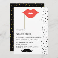 Photo Booth Party Invitation