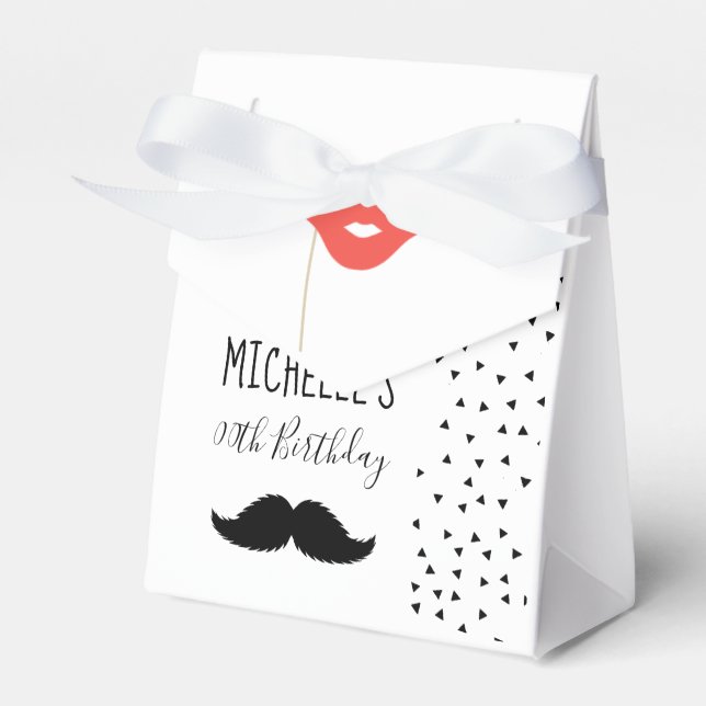 Photo Booth Party personalised Guest Favour Box (Front Side)