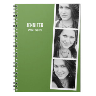Photo Booth Personalised Notebook