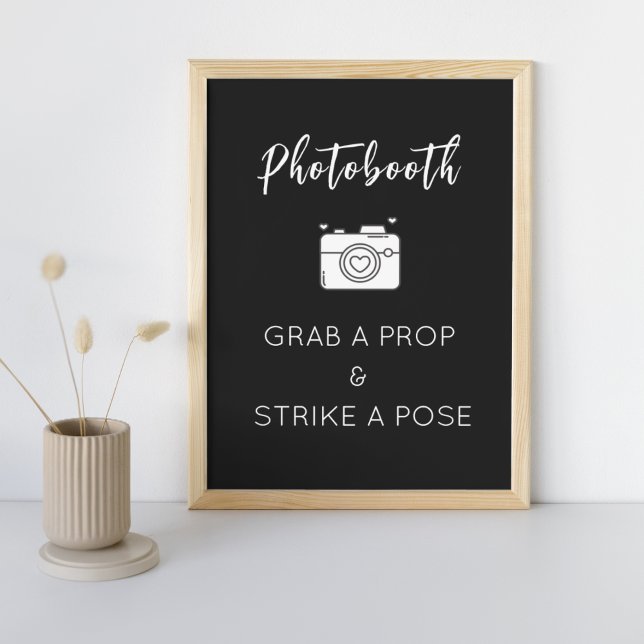 Photo Booth Sign Template for Wedding, Party (Creator Uploaded)
