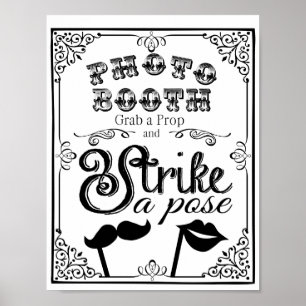PHOTO BOOTH  wedding or party sign