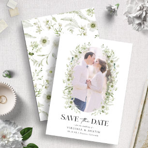 Photo Botanical Save The Date