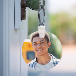 Photo boy girl key ring<br><div class="desc">Personalise and add a photo.</div>