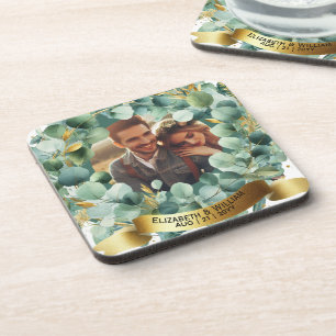 PHOTO Bridesmaid Gift Maid Honour Mother Groom Coaster