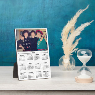 Photo Calendar 2026 Plaque