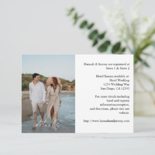 Photo & Calligraphy 3 Mod Vertical MED Enclosure Card