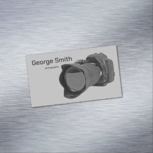 Photo camera Magnetic business card