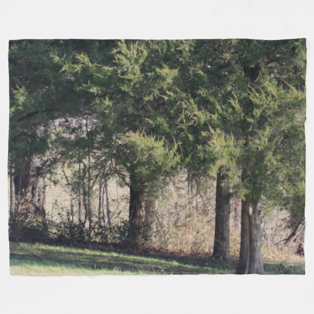 PHOTO CAMO #20 FLEECE BLANKET (Front (Horizontal))