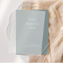 Photo Card for Vellum Save the Date